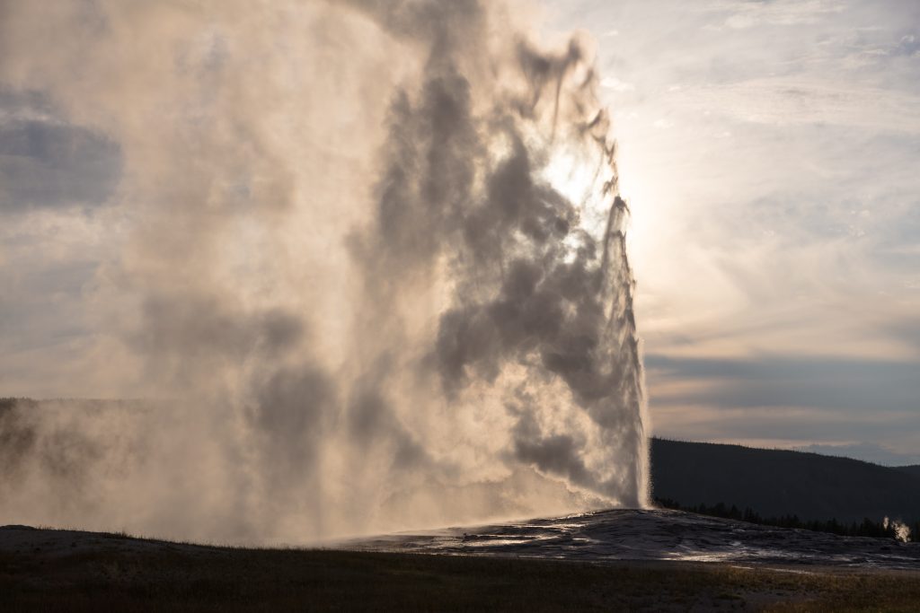 Yellowstone Old Faithful Geyser NPS/Jacob W. Frank